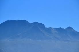El indio dormido del volcán Pichu Pichu de Arequipa